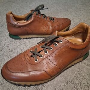 Salamander France Brown Leather Mens Sz44 (10.5)